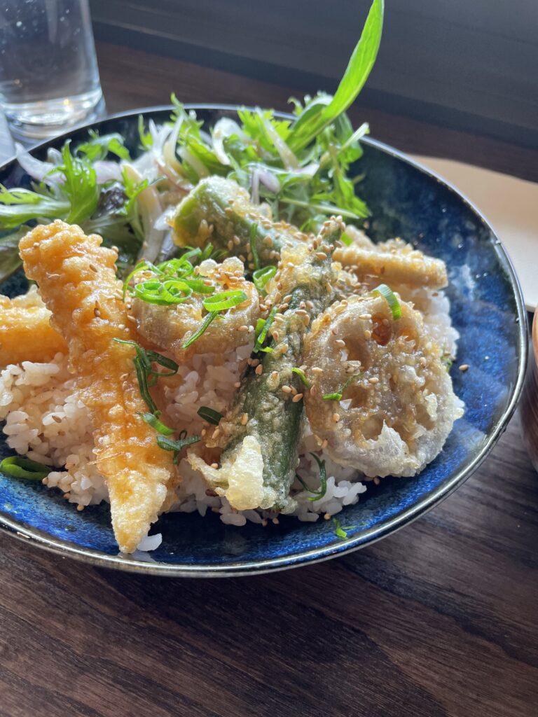 野菜天丼